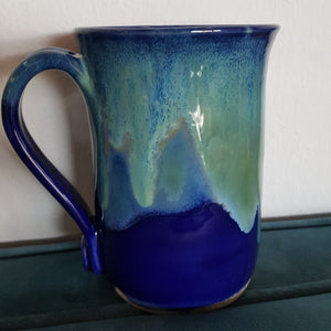 cobalt blue/green mug